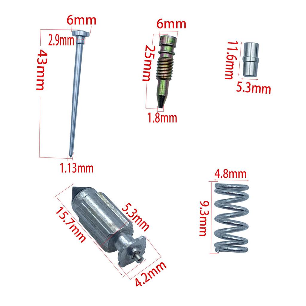 LandTank Carburetor Repair Kit for Honda FTR223 SL230 Single Cylinder