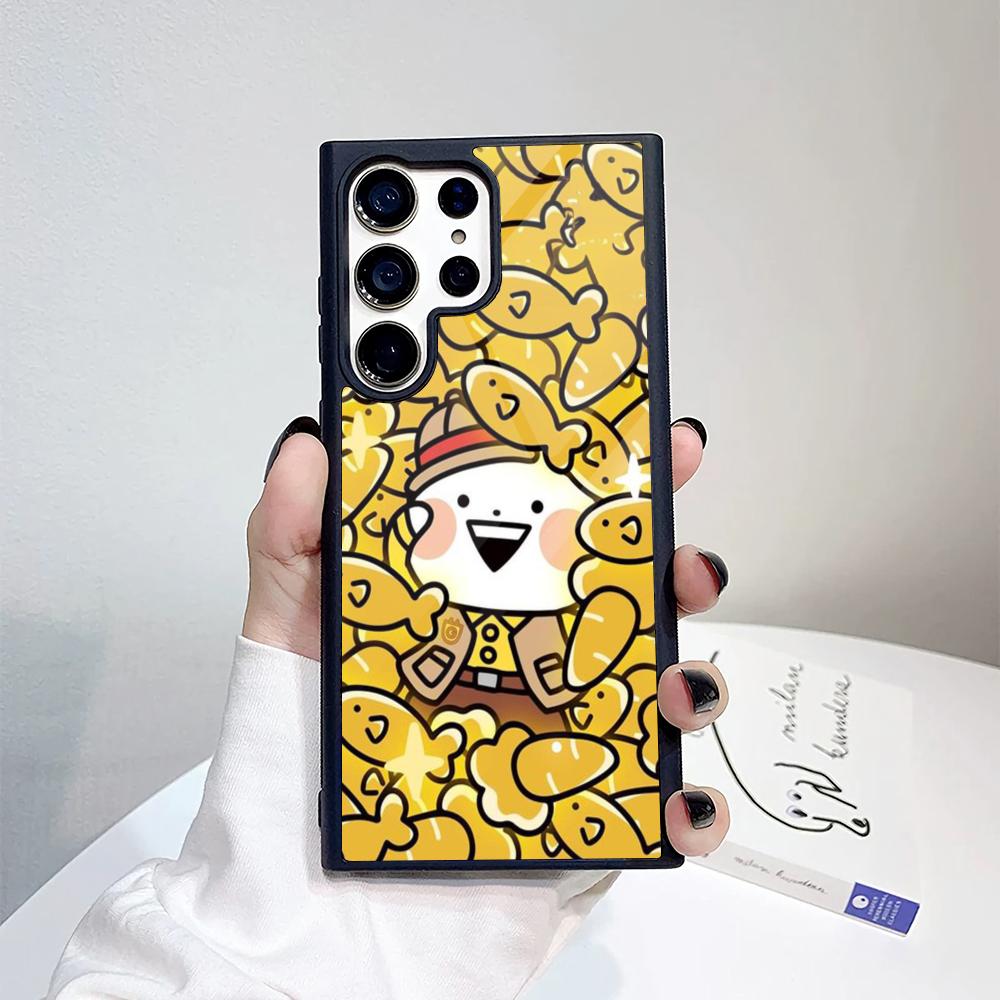 Usagyuuun Phone Case For Samsung Galaxy S26 S25 S24 S23 S22 S21 S20 FE Edge Pro Plus Ultra PC+TPU Cover