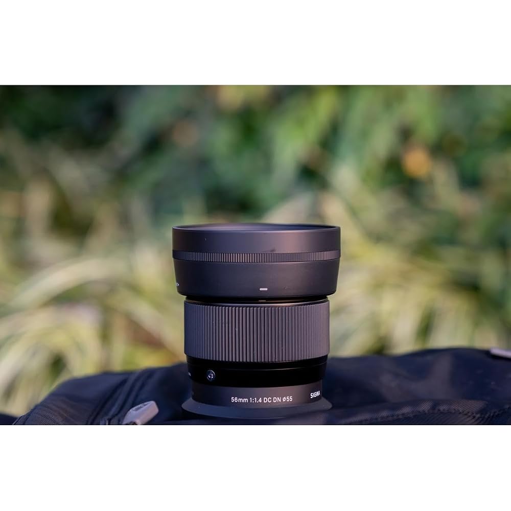 Sigma 56mm F1.4 DC DN lens for Nikon Z mount, prime telephoto, APS-C mirrorless camera, Contemporary