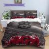 Liverpool Players Pattern Bedding Home Decoration Birthday Gift ( 1 Duvet Cover + 2 Pillowcase, Without Core),fan Merchandise.