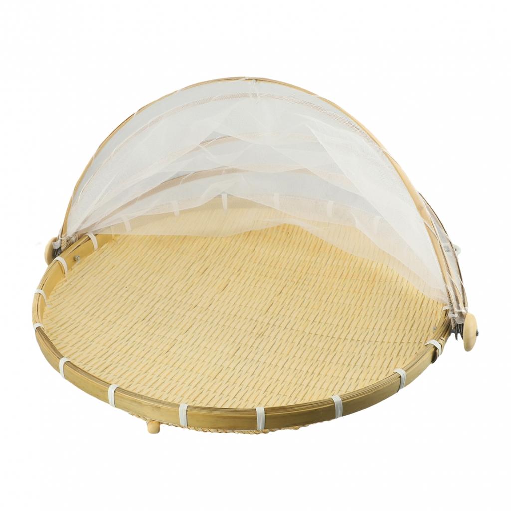 Handmade Dustpan with Antimosquito Net for Organized Fruit and Vegetables