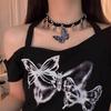 2025 Punk Necklace: Irregular Y2K Subculture Clavicle Chain for Men & Women