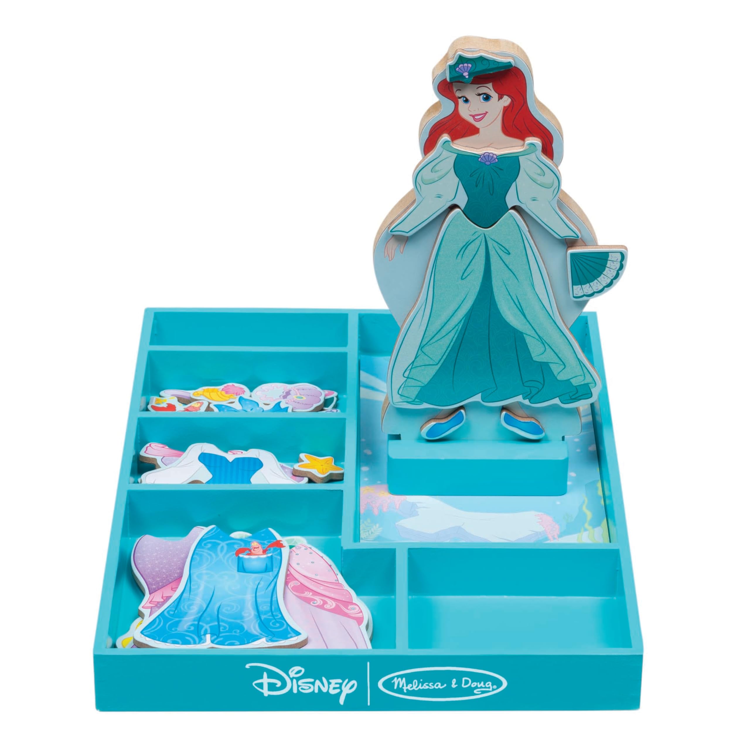 

Doug Ariel Wooden Magnetic DressUp Play Set 5788 [Melissa & Doug]Melissa & [Used]