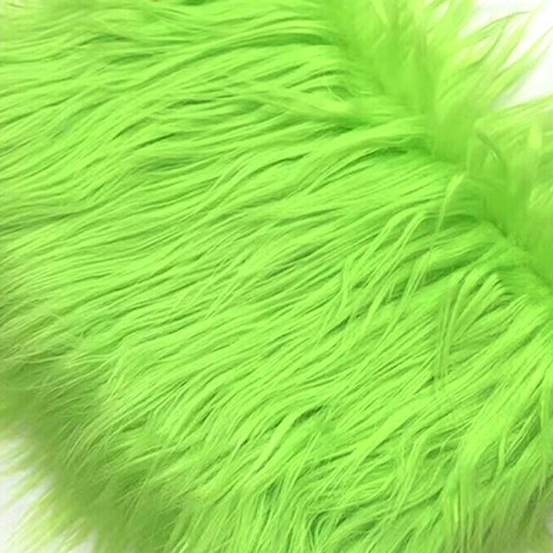 50/100cm Colorful Faux Fur Fabric Imitation Plush Cloth for Patchwork Sewing Material DIY Doll Beard Hair Chair Decorative Cover