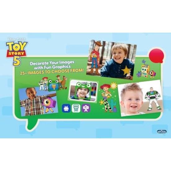 Toy Story 5 Kids Camera SD Card Tripod Video Recording Built-in Digital Stickers Children