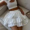 European and American Frill Shorts Short dress Cake Skirt Pantskirt Women Mini Cake Skirt Shorts Women