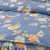 Luxury Floral Patterns Comforter Cover 1Pc Quilt Cover Skin-friendly Breathable Soft Duvet Cover with Zipper Queen Size Bedding