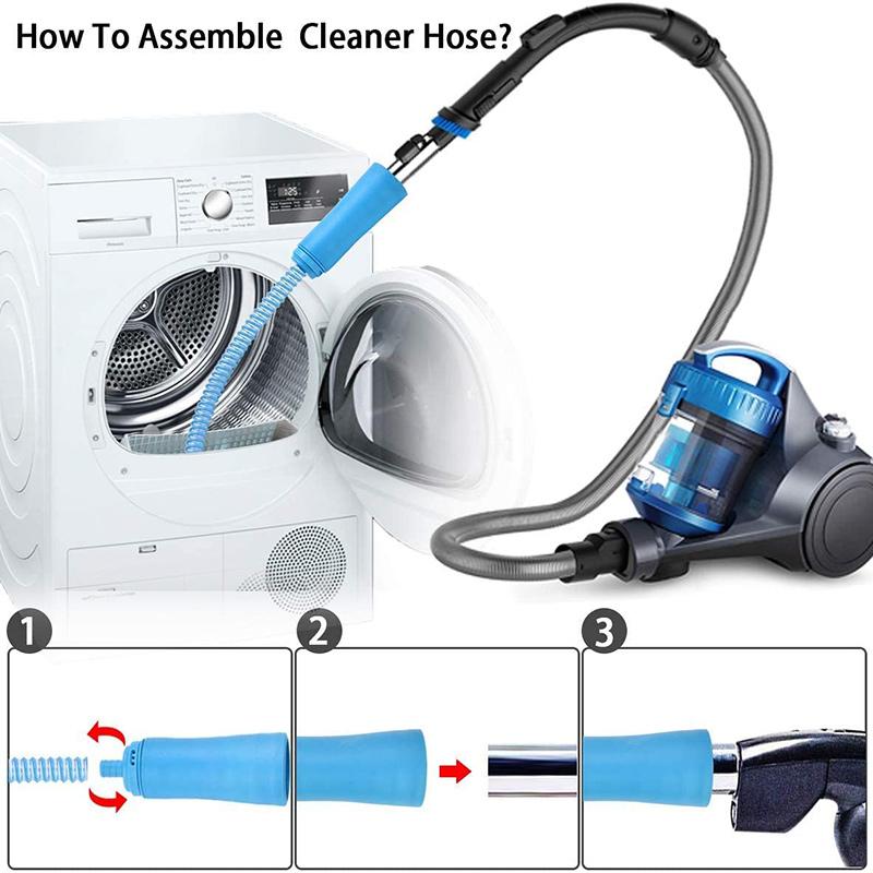 Lengthening Vacuum Cleaner Duct Dryer Vent Cleaner Kit Dryer Vent Vacuum Hose Household