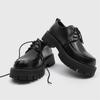 Men Dress Elevator Shoes Lace Up Oxfords Platform Breathable Lift Casual Business Luxury Leather Shoes Taller Male Footwear