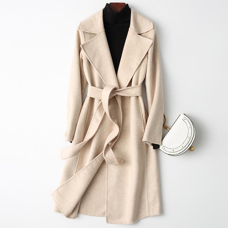 Double-sided cashmere coat wool jacket tooling