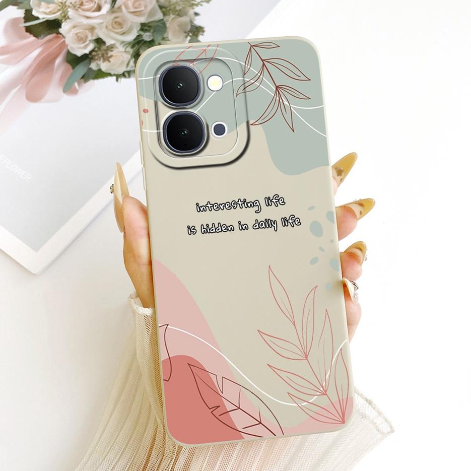 For Vivo Y31d 4G Case V2543 Stylish Girls Butterfly Painted Cover Soft TPU Phone Case For Vivo Y51 Pro 5G V2544 Vivo Y500i Shell