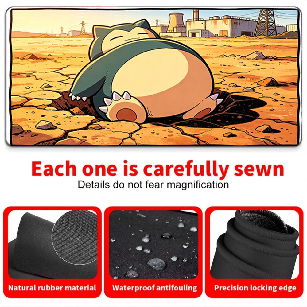 Pokemon Gengar Gastly Swamp Night Gaming Mouse Pad NonSlip Desk Mat 30x80x0.2cm