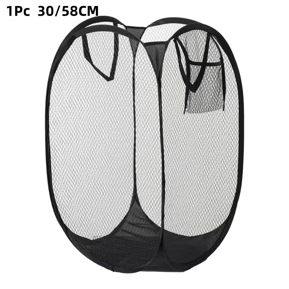 Koš na špinavé prádlo, kostra, ventilovaný skládací, snadno skladovatelný, přenosný, velkokapacitní koš na oblečení