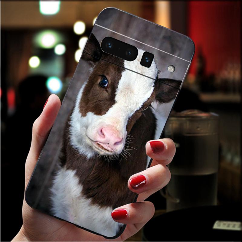 

Phone Case For Google Pixel 10 9 Pro XL 9A 8 7 6 Pro Pixel 8A 7A 6A Pixel 8 7 6 5 Animal Cows Cow Cute Pixel 10 Pro XL