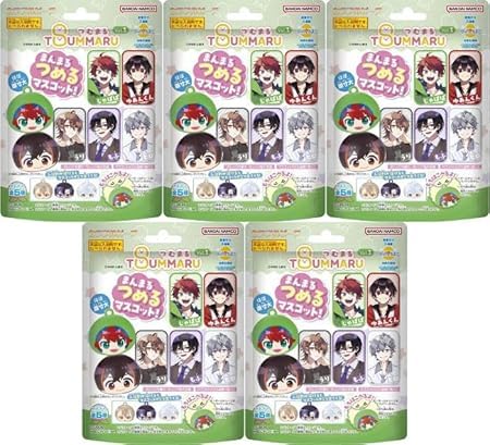

[Set of 5] Bikkura Egg Tsumumaru Colorful Peach vol.1