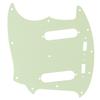 Musiclily Pro 12-Hole Mustang Pickguard (Made In Japan) for Fender Japan Mustang Electric Guitar, Mint Green, 3-Piece Set