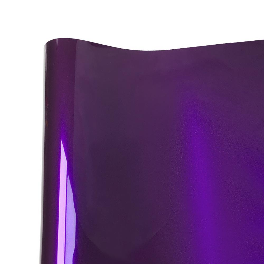 Ideal Purple Color Change Film for Car/Motorcycle Modifications: Self-Adhesive DIY
