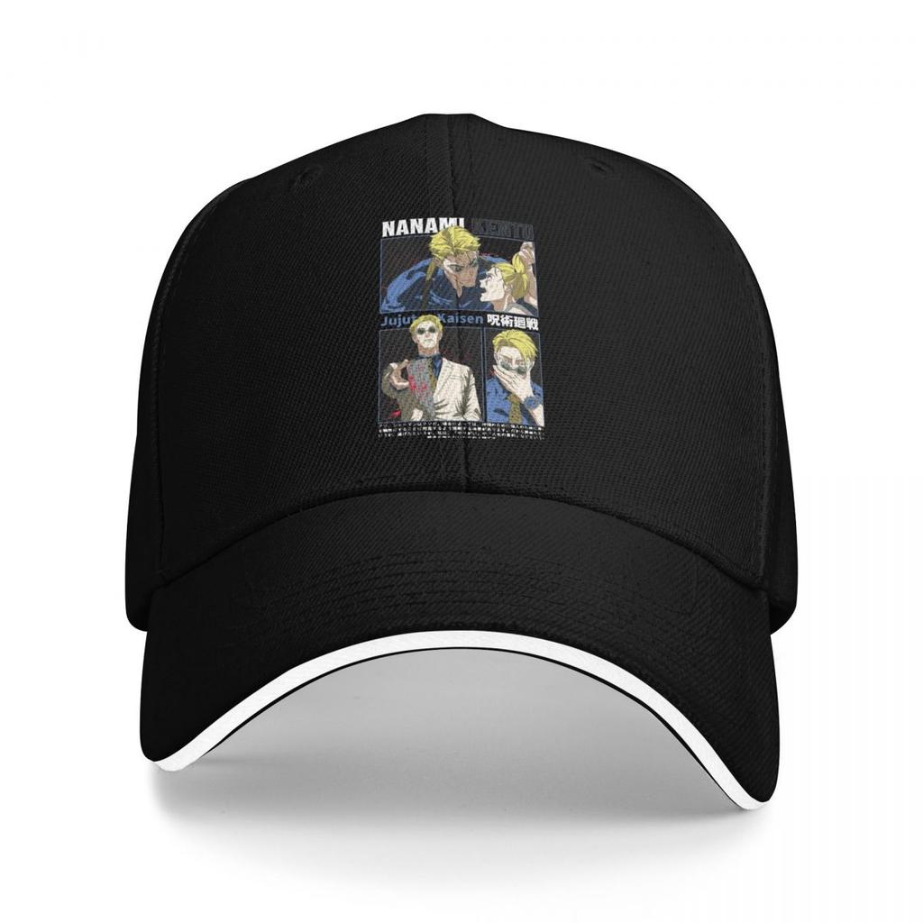 Baseball Caps Nanami Kento Jujutsu Kaisen Unisexga Casquette Unisex Women Casual Spring Caps