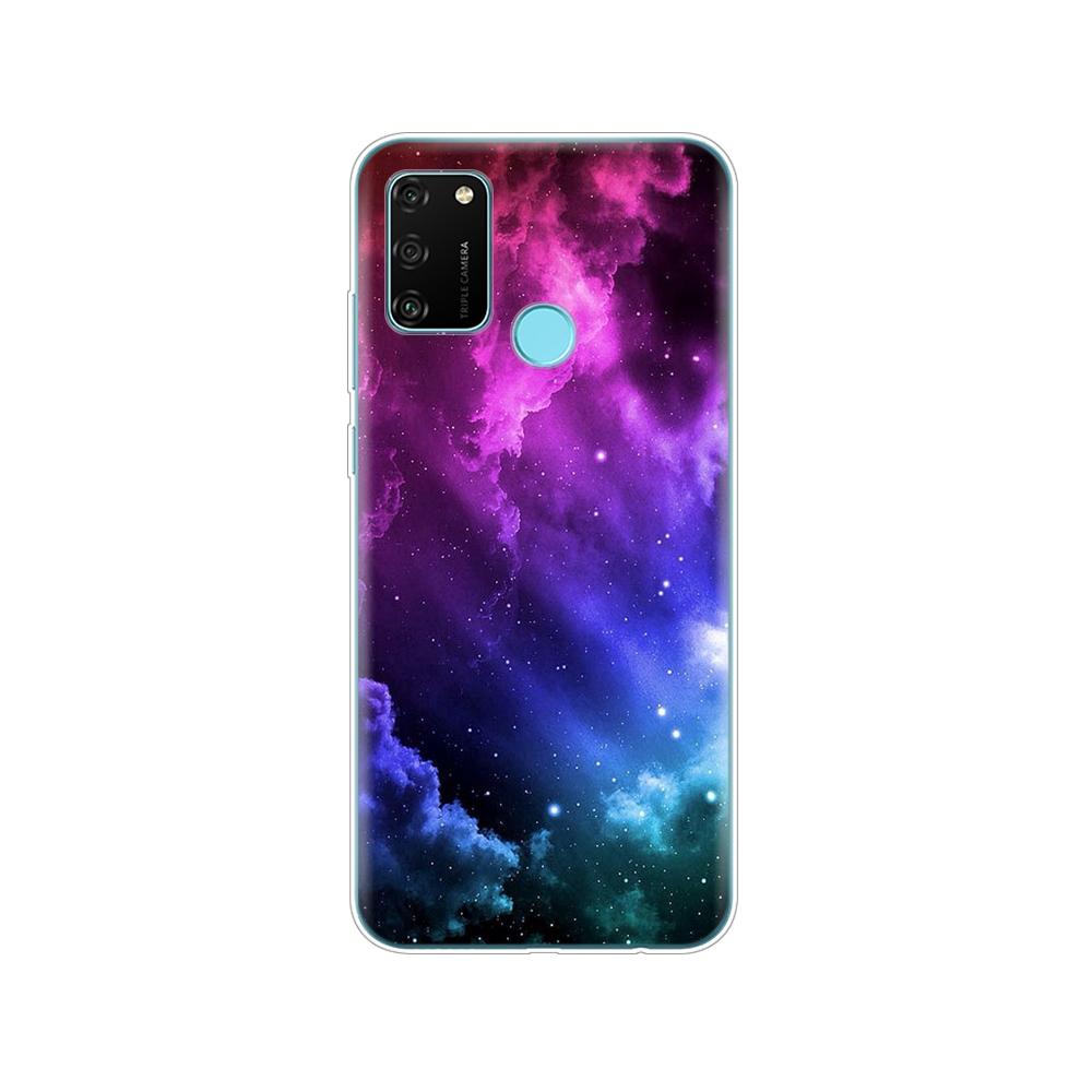 Hülle für HONOR 9A Hülle 6,3 Zoll; Weiche TPU-Silikon-Handyhülle für Huawei Honor 9A 9 A MOA-LX9N Rückseitenschutz Coque Funda Hülle