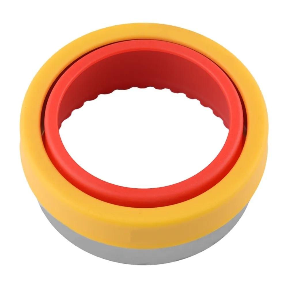 Stainless Steel Sandwich Cutting Mold Multi-purpose Portable Cartoon Heart-shaped Biscuit Molds with Hand Guard Baking Tools