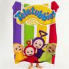 Cartoon T Teletubbies  Flannel  Blanket Suitable for Sofa Living Room Bedroom