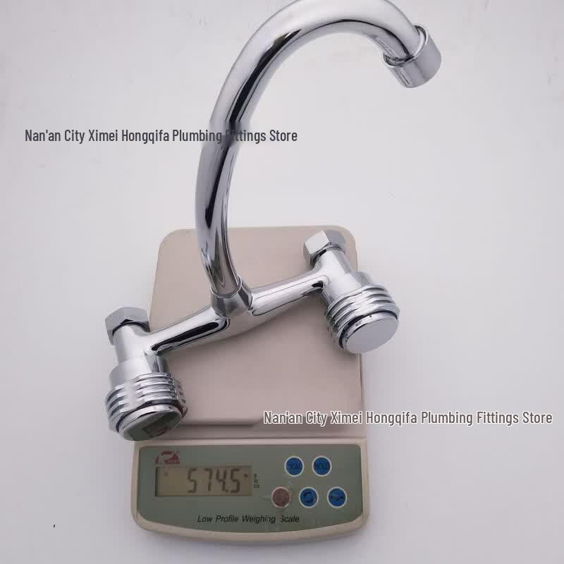 OEING L-Shaped Wall-Mounted Kitchen Faucet
