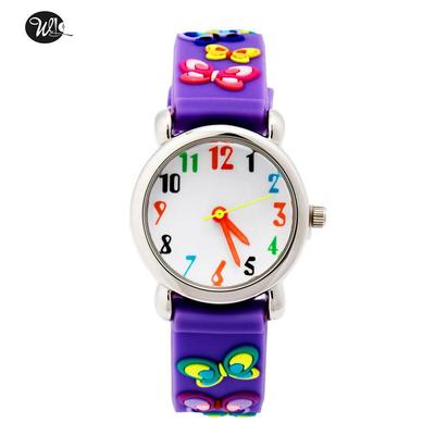 Butterfly Children's Quartz Cartoon Watch for Girls