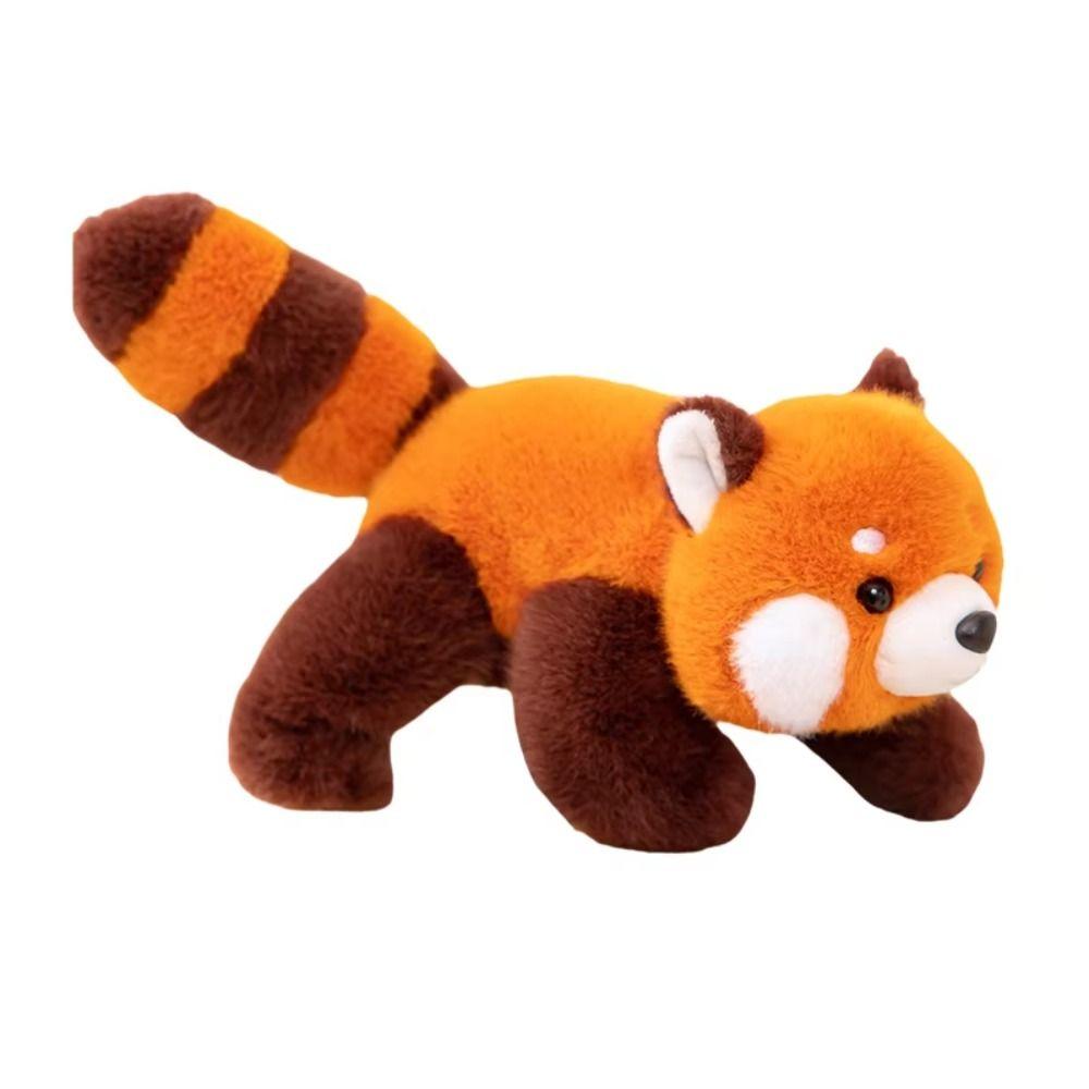 Sloth Husky Raccoon Bear Plush Table Ornament Stuffed Animal Doll Plush Lying Animal  Kids Toy