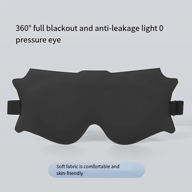 Ultimate Sleep Mask- Adjustable 3D Contour Eye Cover, Perfect Light Blocking for Uninterrupted Sleep, Shift Work, Napping, Breathable Night Eye Mask,