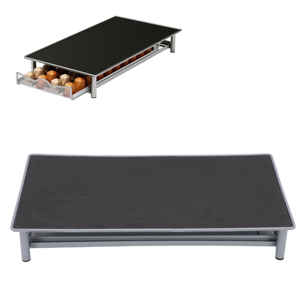 Coffee Pod Drawer Holder 40 Large Or 60 Small Coffee Capsule   for Kitchen Countertop  