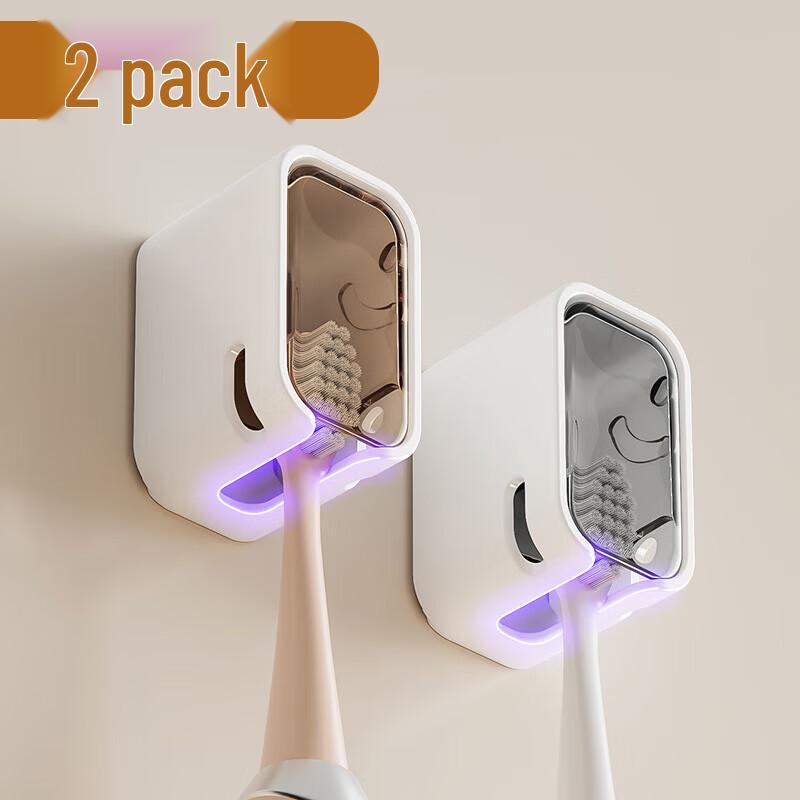 

Dustproof Wall-Mounted Toothbrush Holder