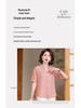 Summer Two-Piece Set: Elegant Short-Sleeved Top & Bottoms for Middle-Aged and Elderly Mothers