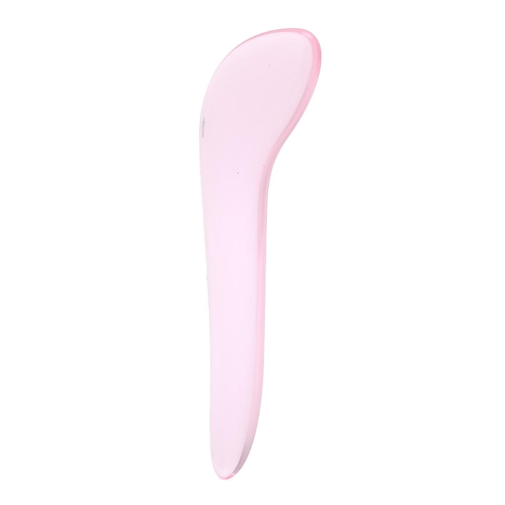Gua Sha Massage Tool Multipurpose Meridian Treatment Pink Crystal Gua Sha Scraping Board for Face Eye Lymphatic Body