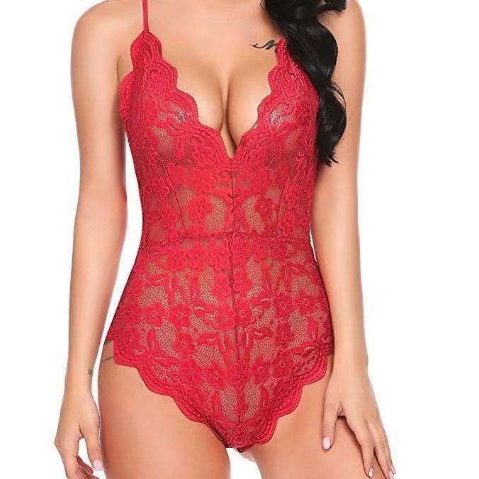 New sexy suspender lace pajamas pajamas backless sex underwear Europe and America