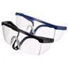 Sport Industry UV Protect Eye Lab  Clear Lens Goggles Safety Adjustable Protection Glasses