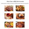 Digital Meat Thermometer Fork Grilling & Barbecue Fast Instant Read Electronic