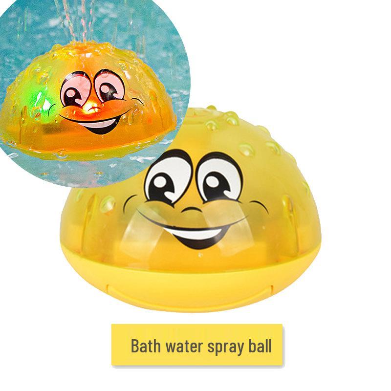 Electric Induction Whale Bath Toy: Water Spray & Universal Wheel Fun