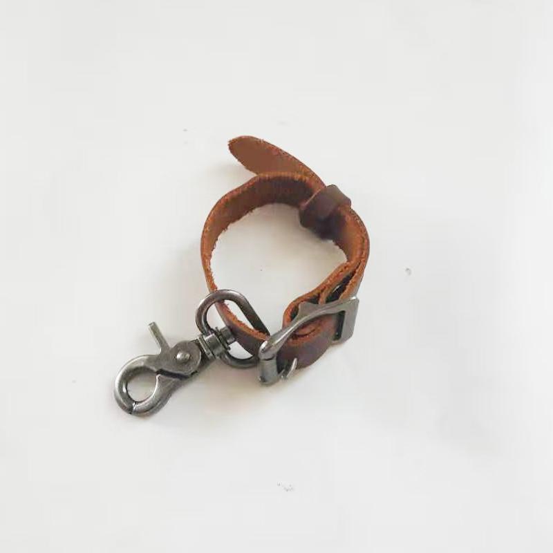 Locomotive Side Bags Modification Belts Wear-resistant Motorcycle Bag Strap  Genuine Leather Belt Universal Bike Bag
