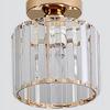 Crystal Ceiling Lamp Gold Ceiling Light Glass Fixture Modern Glamour