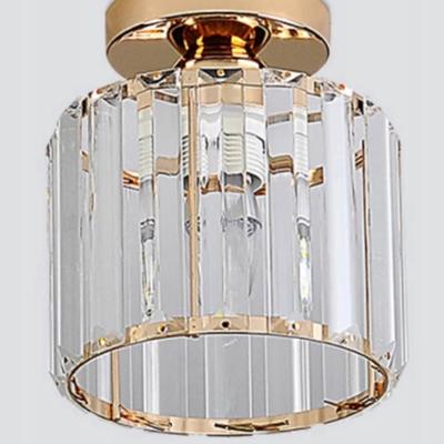 Crystal Ceiling Lamp Gold Ceiling Light Glass Fixture Modern Glamour
