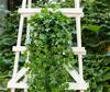 Artificial Ivy Wall-Hanging: Green Trailing Spider Plant Vines with Leaves