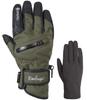 Namelessage Snowboard Gloves for Men and Size with Inner Gloves GORE-TEX Women, AGE-51 Army, Small,