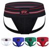 Male Jockstraps Breathable Sport Open Butt Low Waist Underwear Underpants