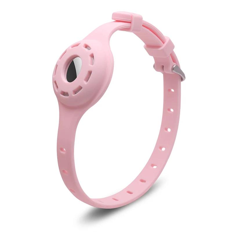 Nový silikonový obojek pro kočky proti ztrátě pro The Apple Airtag Protective Tracker Anti Lost Positioning Collar Nastavitelný obojek pro domácí mazlíčky