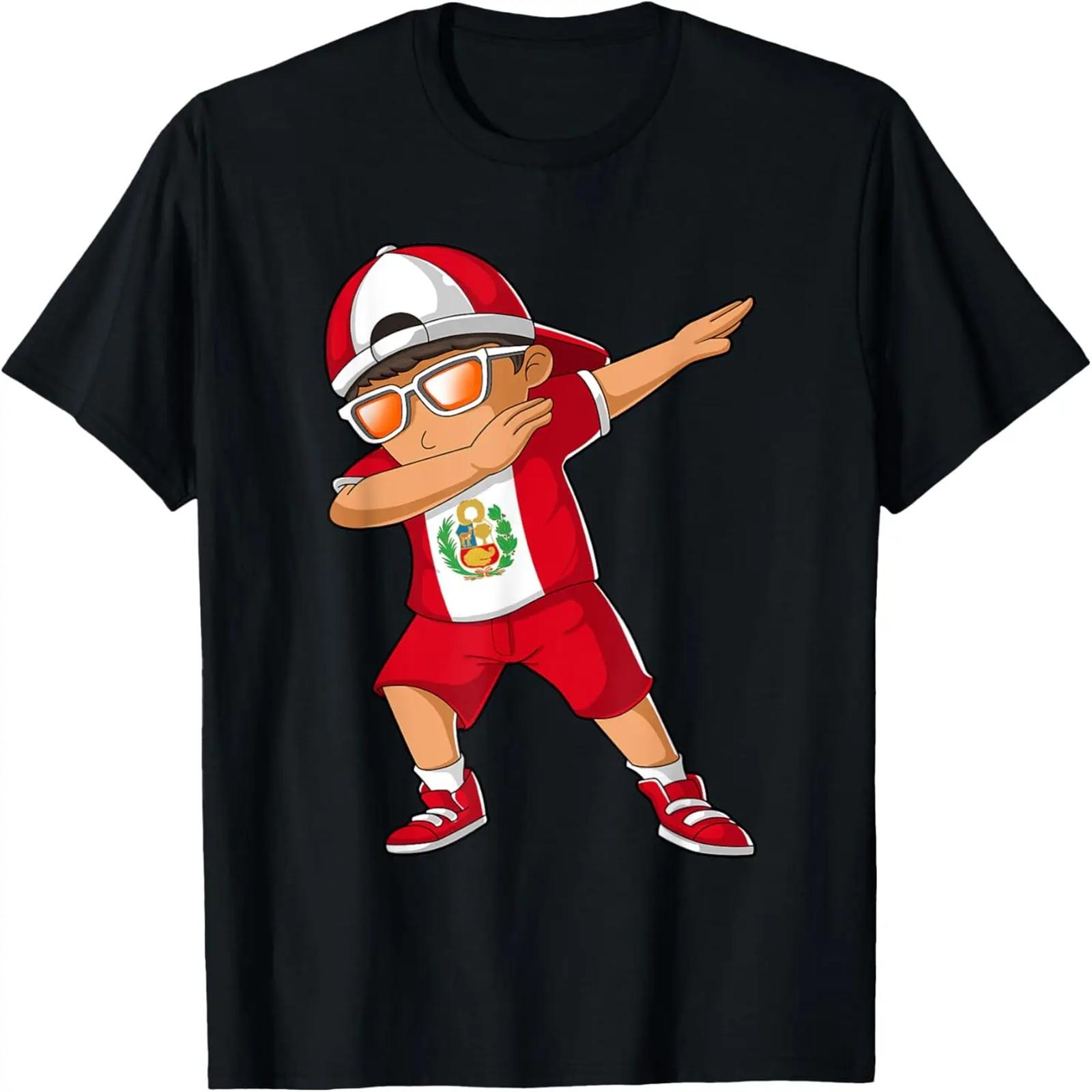 

Peruvian Boy Peru Kid Patriotism Roots Heritage T-Shirt XXXXXL