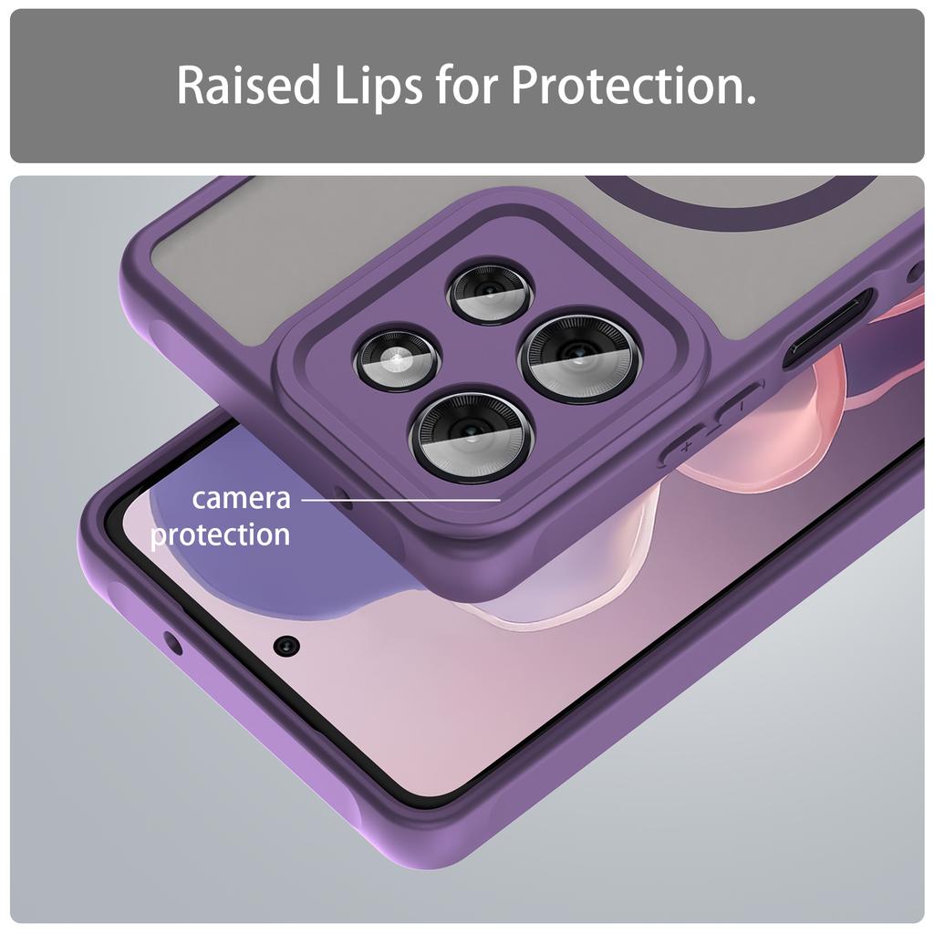 Motorola Moto G 5G 2026/G 5G 2025 Phone Case,Magnetic Shockproof Phone Case,Bumper Hybrid Cover for Motorola Moto G 5G 2026/G 5G 2025