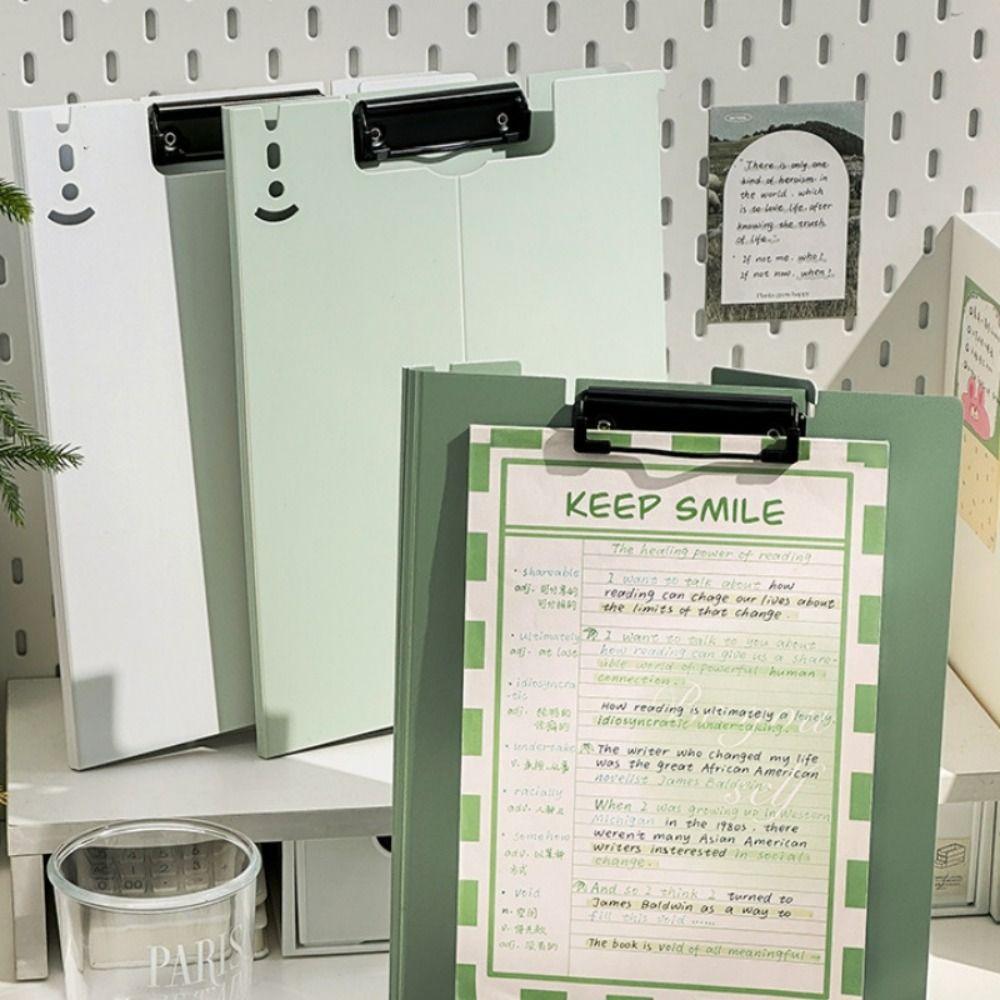 Writing Pad Stand File Folder Clipboard Paper Display Stand Business A4 Board Clip Folder  Student
