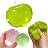 Clear Coconut Slow-Rebound Green Pink Ball Toy Funny Fruit Apple Maltose Stress Blue Ball Squeeze Toy Anti-Stress For Adult Kids