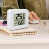 ABS Indoor Thermometer Hygrometer LCD Digital Display Humidity Meter Sensor Ambient Temperature Monitor Home Kitchen Bathroom