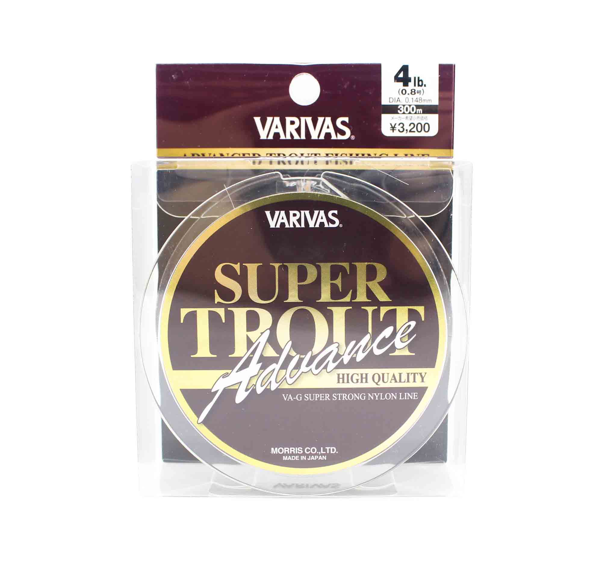 

Varivas Nylon Trout Advance Line 300m 4lb (5375)